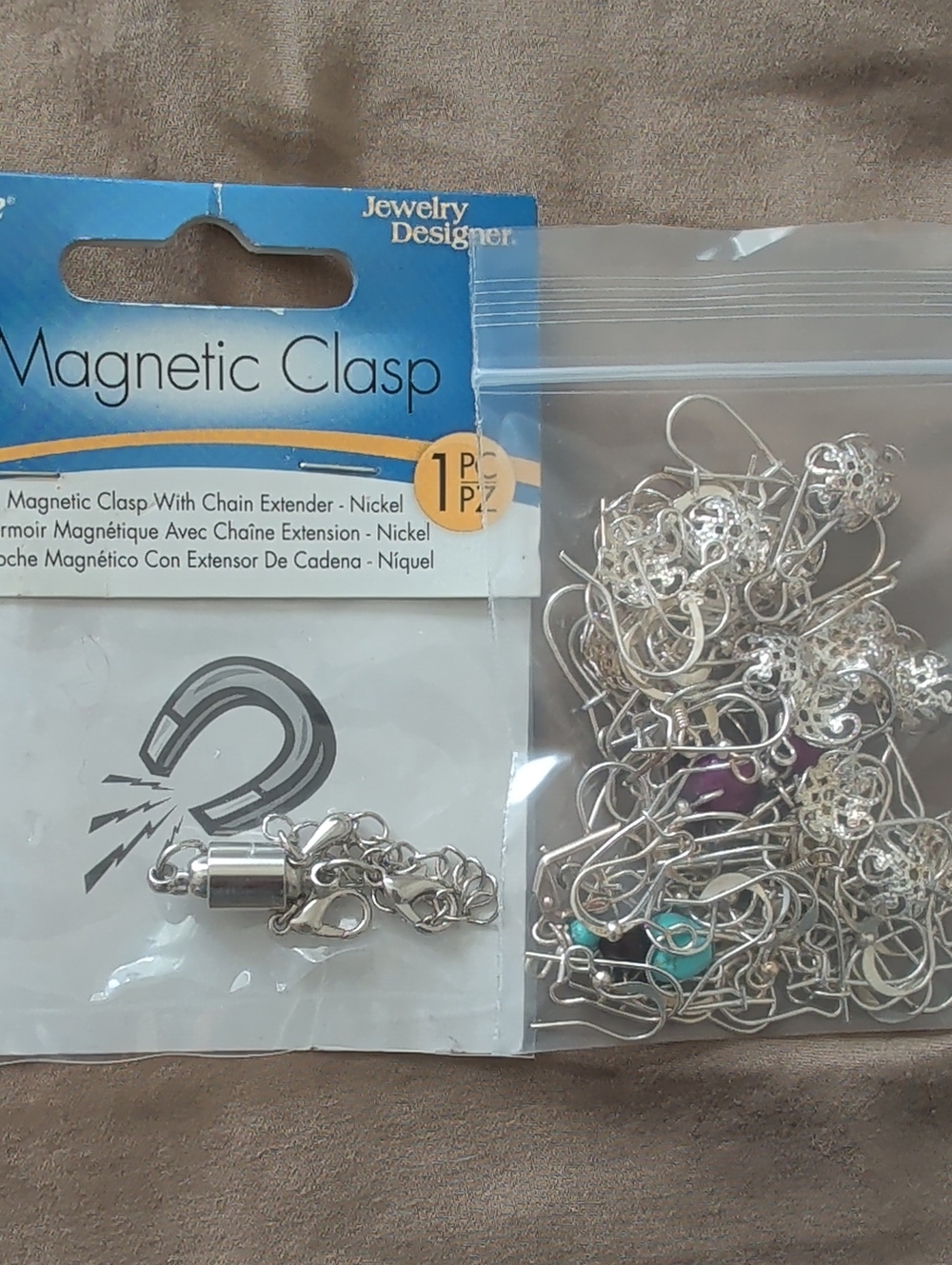 Earring Hooks And Bead Caps